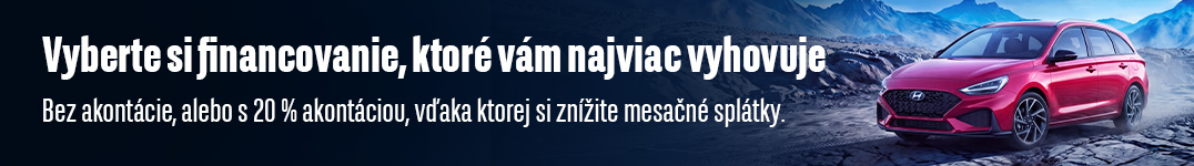 Vyberte si financovanie, ktoré vám najviac vyhovuje – bez akontácie alebo s 20 % akontáciou